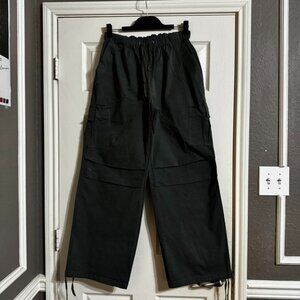Baggy Dark Green Cargo Pants